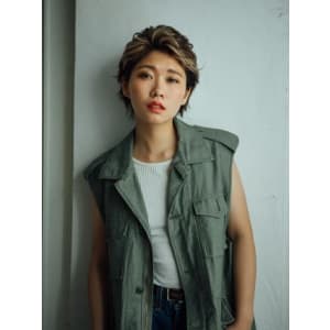 外国人風ベリーショート
