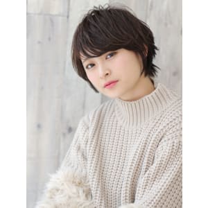 加藤信綱 大人かわいい小顔ショートボブゆるふわ秋冬
