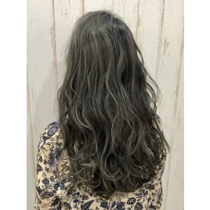 ふんわりレイヤーのハイライトグレージュ☆