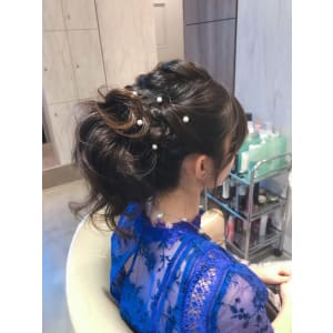 ふわふわポニーテールアレンジ☆