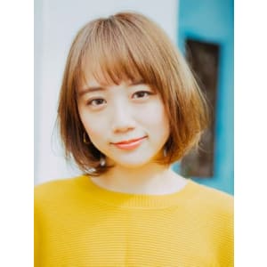 ワンカールショートボブ