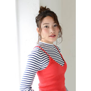 <3分アレンジ>カジュアルキュートなメッシーバンスタイル - HAIR & MAKE EARTH 上野店【ヘアメイクアース ウエノテン】掲載中