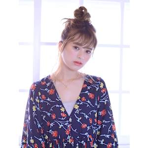 ラフ可愛いメッシーバンアレンジ