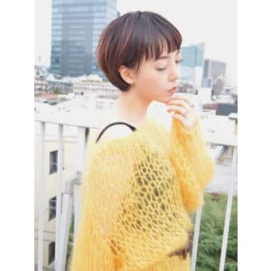 ワイドバングショートボブ