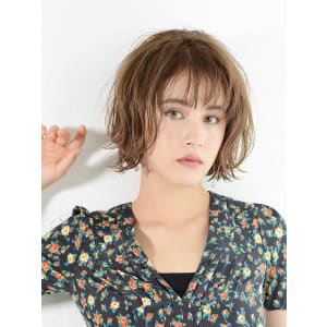 秋のゆるふわボブ - HAIR & MAKE EARTH 市ヶ谷店【ヘアメイクアース イチガヤテン】掲載中