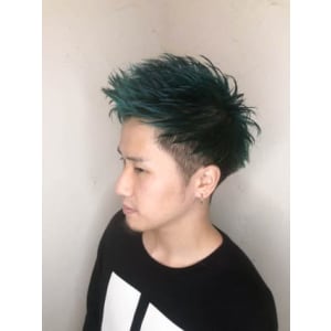 【reir下北沢】*ワイルドアップバング+ジェイドグリーン*