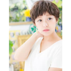 大人かわいい♪斜めバングのアシメショート マッシュショート - COVER HAIR & SPA bliss 浦和西口店【カバー ヘア アンド スパ ブリス】【カバー ヘア アンド スパ ブリス ウラワニシグチテン】掲載中