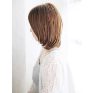 透けバングの内巻きワンカール - hair make nalu 荻窪西口 すずらん通り店【ヘアメイク ナル オギクボニシグチテン スズランドオリテン】掲載中
