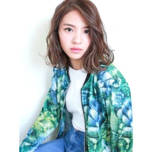 デジタルパーマで無造作スタイル ☆