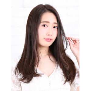 うるツヤセンターパートストレート