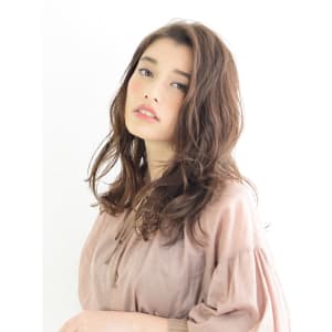 こなれ感♪万能ナチュラルかきあげウェーブスタイル - HAIR & MAKE EARTH 川崎店【ヘアメイクアース カワサキテン】掲載中