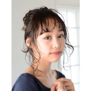 シースルーバングのメッシーバン - HAIR & MAKE EARTH 沖縄新都心店【ヘアメイクアース オキナワシントシンテン】掲載中