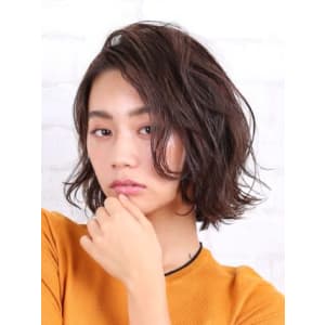 外国人風ウェーブボブ - HAIR & MAKE EARTH 沖縄新都心店【ヘアメイクアース オキナワシントシンテン】掲載中