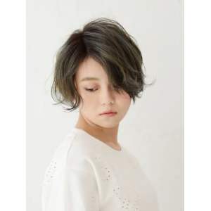 外国人風♪マッシュショートボブ - HAIR & MAKE EARTH 市川店【ヘアメイクアース イチカワテン】掲載中