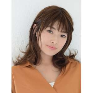 フリンジバングのマッシュウルフ - HAIR & MAKE EARTH 市川店【ヘアメイクアース イチカワテン】掲載中