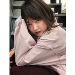 フェミニンボブ ラベンダーグレージュ【y－４２４】