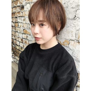 Rumor#ベージュカラー 大人かわいいショート