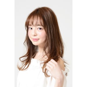 透けバングのセミウエットストレート - HAIR & MAKE EARTH 稲毛海岸店【ヘアメイクアース イナゲカイガンテン】掲載中