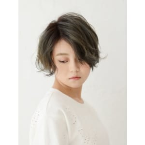 外国人風♪マッシュショートボブ