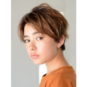 イノセントなエアリーショートスタイル