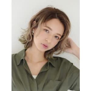 ゆるふわ外国人風ボブ - HAIR & MAKE EARTH 焼津店【ヘアメイクアース ヤイズテン】掲載中
