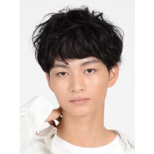 無造作黒髪クラウドマッシュショート - HAIR & MAKE EARTH 三木店【ヘアメイクアース ミキテン】掲載中