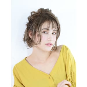 なんちゃって編み込み風!アレンジ - HAIR & MAKE EARTH 青葉台店【ヘアメイクアース アオバダイテン】掲載中