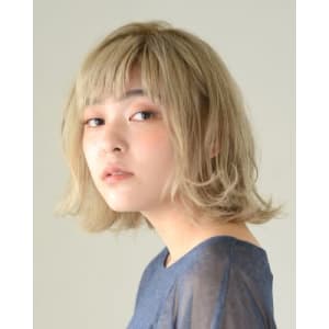 ハイトーンナチュラルボブ - HAIR & MAKE EARTH 都城川東店【ヘアメイクアース ミヤコノジョウカワヒガシテン】掲載中