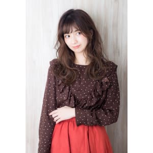 モテ髪ゆるふわパーマロング