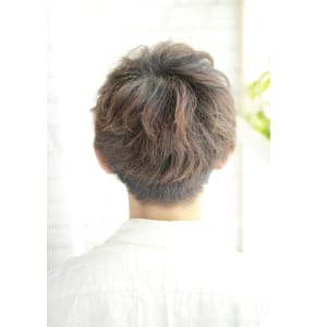 20代・30代・40代　大人ショート・ワイルドアップバング