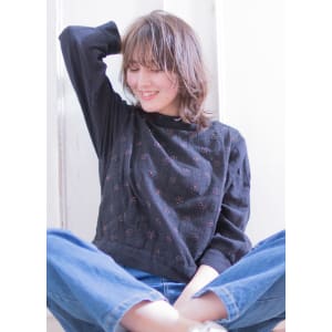 ゆるふわ透明感アッシュショート　 AKI-414