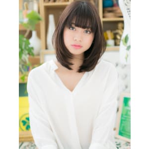 好感♪黒髪・小顔ワンカール エアリーカール