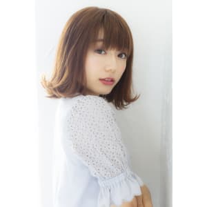 ナチュラル切りっぱなしボブ【池袋東口店/池袋】