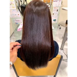 美髪ストレート