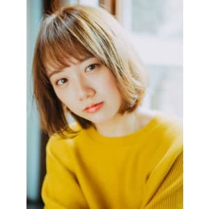 ワンカールショートボブ