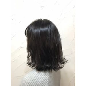 【reir下北沢】*ふわミディ+ダークアッシュブラウン