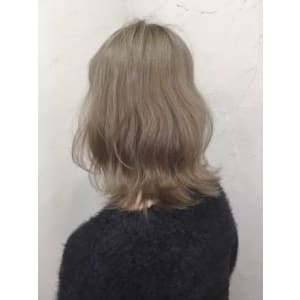 【flor 戸塚】*ダブルカラー+ペールアッシュグレージュ*