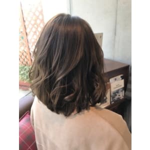 冬カラー☆グレージュ