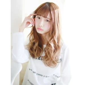ハイトーンベージュのゆるふわ