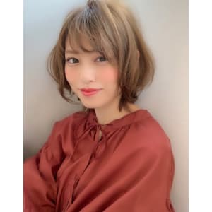 【添田】大人かわいいゆるっとひし形ボブs-32