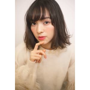 【重山祐亮】ワンカール外はねボブS31