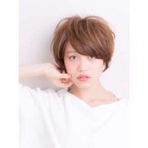 大人かわいいマッシュボブ