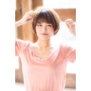 磯山さやか風★可愛い大人エアリーショートボブ