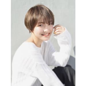 大人かわいいシンプルマッシュ
