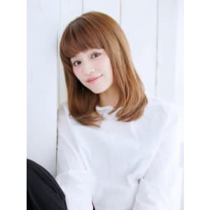 ナチュラルストレートスタイル