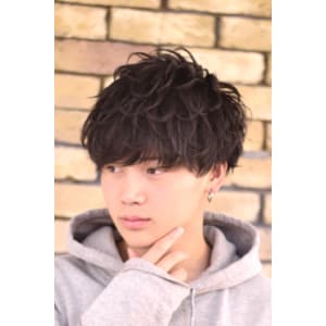 【COLO吉祥寺】ツーブロックすキューマッシュパーマメンズ