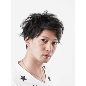 クラウド無造作ショート【Attirer飯田裕之】