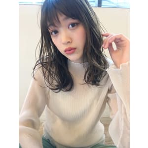 「鎌倉スタイル」大人柔らかナチュラルパーマモテセミディ33