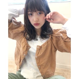 「鎌倉スタイル」鎖骨ミディアム抜け感のあるパーマ34