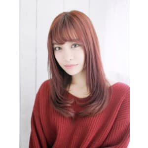 ナチュラルストレートロング